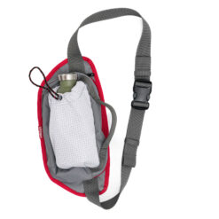 HIP PACK CROSSBODY (RED/GRAY)