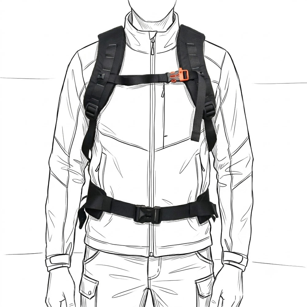 کوله پشتی تکتیکال (ORDOKH T3 | Tactical Pack 20L) - Image 16